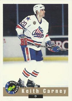 1992 Classic Draft Picks #102 Keith Carney Front