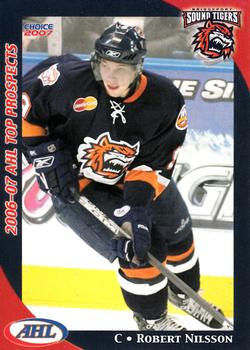 2006-07 Choice AHL Top Prospects #6 Robert Nilsson Front