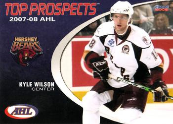 2007-08 Choice AHL Top Prospects #14 Kyle Wilson Front
