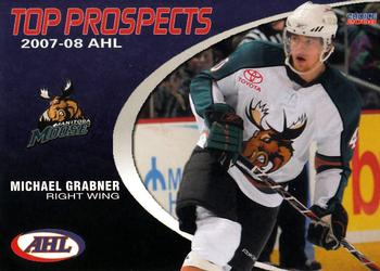 2007-08 Choice AHL Top Prospects #25 Michael Grabner Front