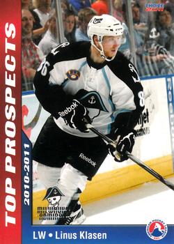 2010-11 Choice AHL Top Prospects #24 Linus Klasen Front
