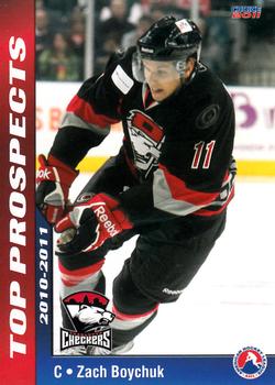 2010-11 Choice AHL Top Prospects #8 Zach Boychuk Front
