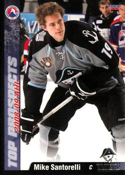 2008-09 Choice AHL Top Prospects #25 Mike Santorelli Front
