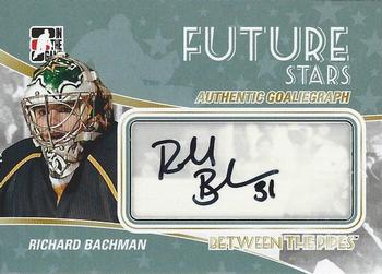 2010-11 In The Game Between The Pipes - Autographs #A-RBA Richard Bachman  Front