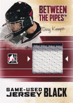 2010-11 In The Game Between The Pipes - Jerseys Black #M-09 Darcy Kuemper Front