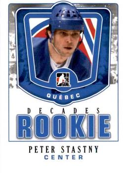 2010-11 In The Game Decades 1980s - Decades Rookies #DR-36 Peter Stastny  Front