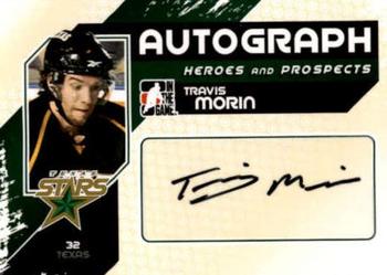 2010-11 In The Game Heroes and Prospects - Autographs #A-TM Travis Morin  Front
