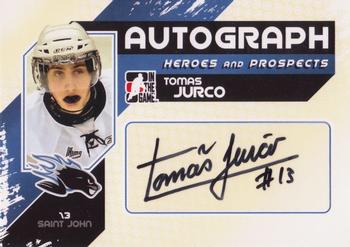 2010-11 In The Game Heroes and Prospects - Autographs #A-TJ Tomas Jurco  Front