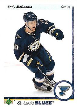 2010-11 Upper Deck - 20th Anniversary Variation #30 Andy McDonald  Front
