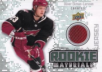 2010-11 Upper Deck - Rookie Materials #RM-OE Oliver Ekman-Larsson  Front