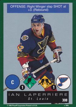 1995-96 Playoff One on One Challenge #308 Ian Laperriere Front