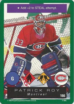 1995-96 Playoff One on One Challenge #166 Patrick Roy  Front