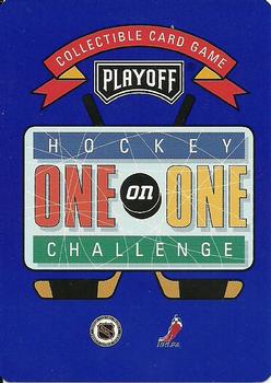 1995-96 Playoff One on One Challenge #45 Sean Burke  Back