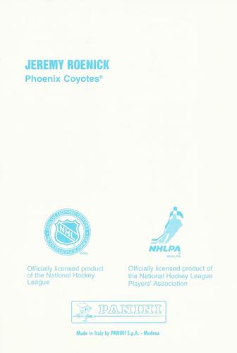 1998-99 Panini Photocards #NNO Jeremy Roenick Back
