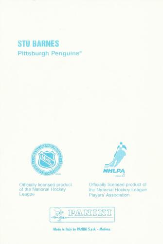 1998-99 Panini Photocards #NNO Stu Barnes Back