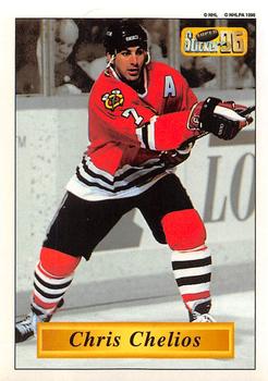 1995-96 Bashan Imperial Super Stickers #22 Chris Chelios Front