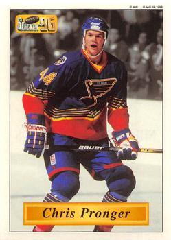 1995-96 Bashan Imperial Super Stickers #104 Chris Pronger Front