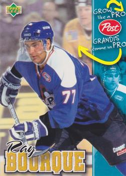 1996-97 Upper Deck Post Cereal Grow Like a Pro #NNO Ray Bourque Front