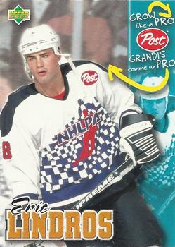 1996-97 Upper Deck Post Cereal Grow Like a Pro #NNO Eric Lindros Front