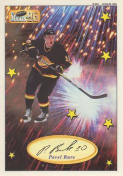 1995-96 Bashan Imperial Super Stickers - Die Cut #14 Pavel Bure Front