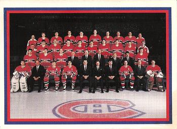 1990-91 Kraft #101 Montreal Canadiens Front