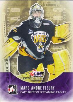 2011-12 In The Game Heroes and Prospects #181 Marc-Andre Fleury Front