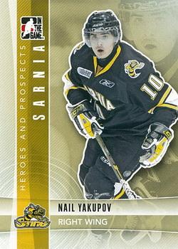 2011-12 In The Game Heroes and Prospects #27 Nail Yakupov Front