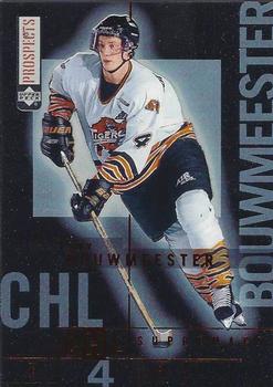2000-01 Upper Deck CHL Prospects - Supremacy #CS9 Jay Bouwmeester  Front