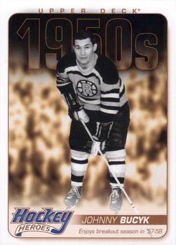 2011-12 Upper Deck - Hockey Heroes: 1950s #HH5 Johnny Bucyk  Front