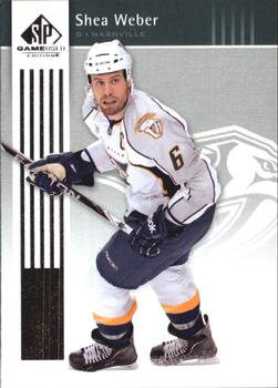 2011-12 SP Game Used #55 Shea Weber Front