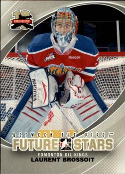 2011-12 In The Game Between The Pipes #4 Laurent Brossoit Front
