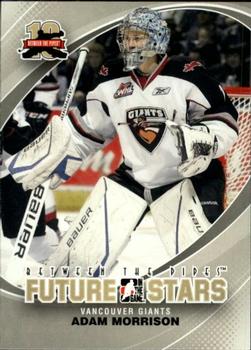 2011-12 In The Game Between The Pipes #24 Adam Morrison Front