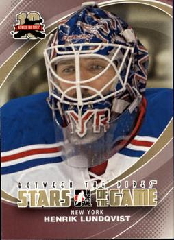 2011-12 In The Game Between The Pipes #83 Henrik Lundqvist Front