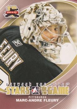 2011-12 In The Game Between The Pipes #75 Marc-Andre Fleury Front