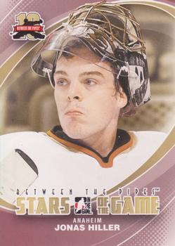2011-12 In The Game Between The Pipes #80 Jonas Hiller Front