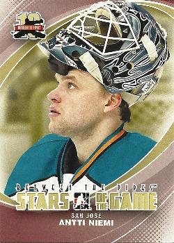 2011-12 In The Game Between The Pipes #88 Antti Niemi Front
