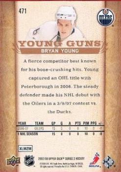 2007-08 Upper Deck #471 Bryan Young Back