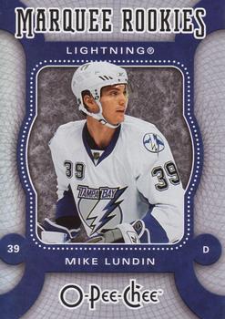 2007-08 O-Pee-Chee #595 Mike Lundin Front