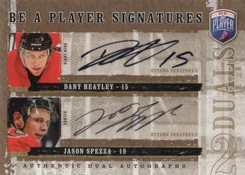 2006-07 Be A Player - Be a Player Signatures Duals #D-HS Jason Spezza / Dany Heatley Front