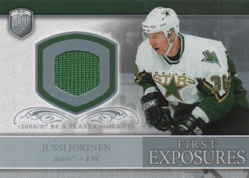 2006-07 Be A Player Portraits - First Exposures #FE-JJ Jussi Jokinen Front