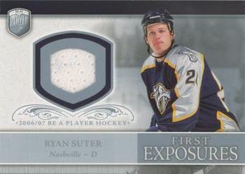 2006-07 Be A Player Portraits - First Exposures #FE-RS Ryan Suter Front