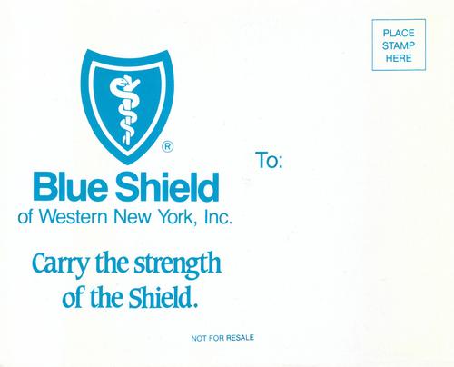 1987-88 Blue Shield Buffalo Sabres #NNO Calle Johansson Back