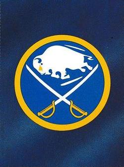 1990-91 Campbell's Buffalo Sabres #NNO Buffalo Sabres Logo Header Front