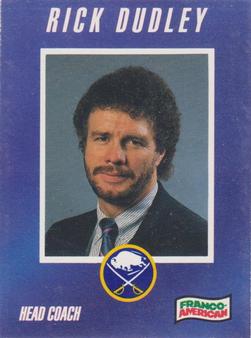 1990-91 Campbell's Buffalo Sabres #NNO Rick Dudley Front