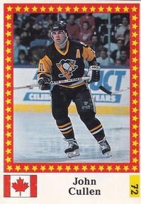 1991 Semic Hockey VM (Swedish) Stickers #72 John Cullen Front