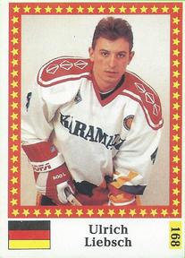 1991 Semic Hockey VM (Swedish) Stickers #168 Ulrich Liebsch Front