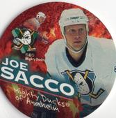 1995-96 POG Canada Games NHL #21 Joe Sacco Front