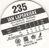 1995-96 POG Canada Games NHL #235 Ian Laperriere Back