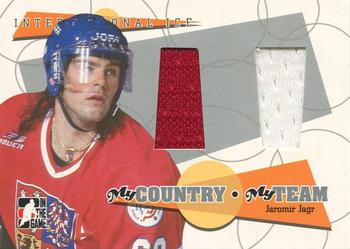2006-07 In The Game Used International Ice - My Country, My Team #MC-02 Jaromir Jagr Front