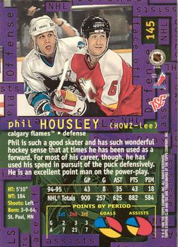 1995-96 Stadium Club - Members Only #145 Phil Housley Back